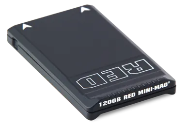 Tarjeta RED MINI-MAG 120 GB 1 Alquiler en Madrid de tarjeta RED DIGITAL CINEMA RED MINI-MAG 120 GB