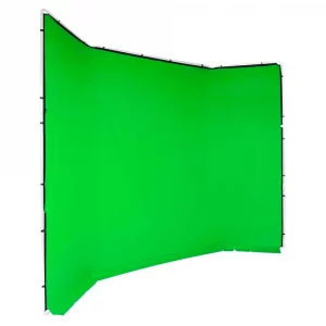 Fondo panorámico Manfrotto chroma key verde 4x2,9m