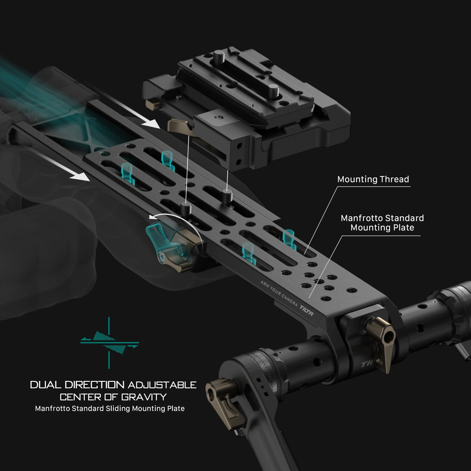 Soporte de hombro ligero Tilta 4 Soporte de hombro ligero Tilta - Imagen 4