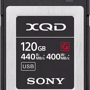 Tarjeta de memoria XQD Sony QDG120F de 120 GB