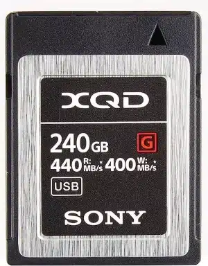 Tarjeta de memoria Sony XQD 240GB