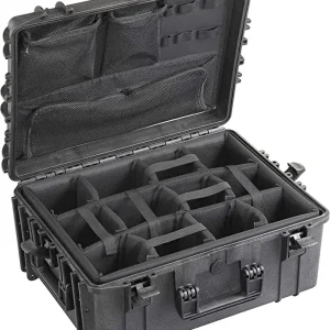 Maleta dura trolley de cámara MAX 540 con organizador y divisores