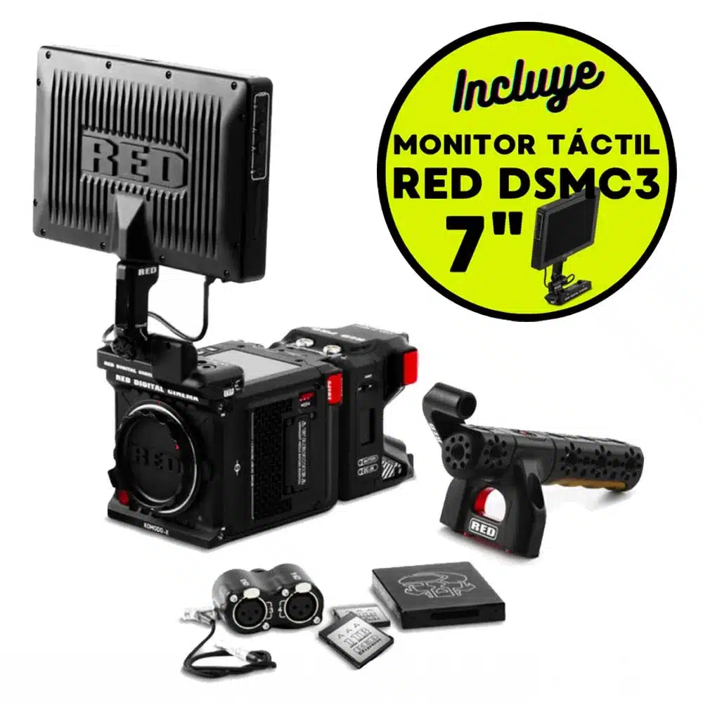 RED KOMODO-X 2 alquiler en Madrid kit cámara RED KOMODO-X en Alquilamedia
