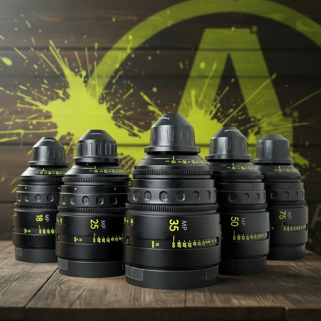 ARRI Zeiss Master Prime T1.3 set 5 lentes 18mm, 25mm, 35mm, 50mm y 75mm PL 1 ARRI Zeiss Master Prime T1.3 set 5 lentes 18mm, 25mm, 35mm, 50mm y 75mm PL