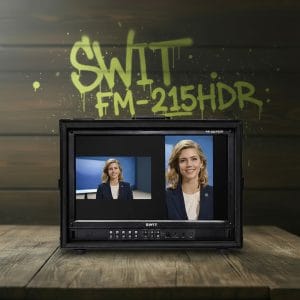 Monitor SWIT FM-215HDR QLED 1000nits 12G-SDI HDR