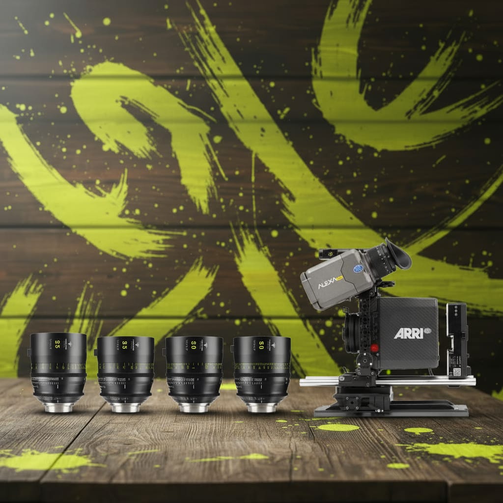 Kit cámara ARRI Alexa Mini + Set 4 ópticas Tokina Cinema Vista Prime