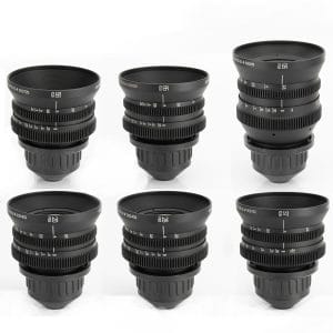 Iron Glass Cine MKI Set de 6 (20/28/37/58/85/135mm) + 16mm PL - Imagen 2