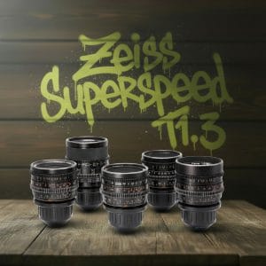 Zeiss Superspeed T1.3 set 5 lentes 18mm, 25mm, 35mm, 50mm y 85mm PL