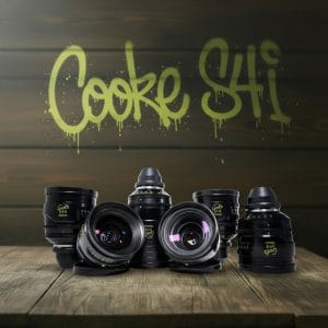 Cooke S4/i set 6 lentes 18mm, 25mm, 35mm, 50mm, 75mm  y 100mm PL
